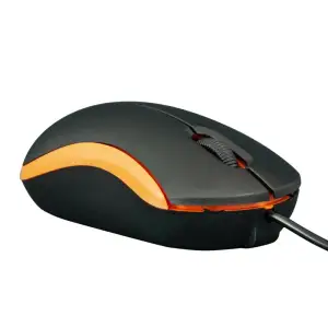 Мышь Frime FM-010 Black/Orange USB, FM-010BO UA