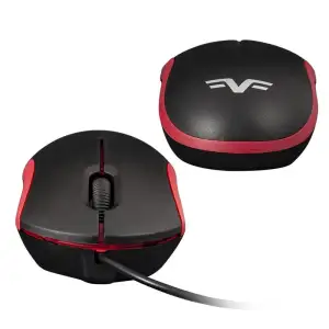 Мышь Frime FM-010 Black/Red USB, FM-010BR UA