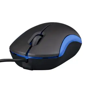 Мышь Frime FM-010 Black/Blue USB, FM-010BB UA