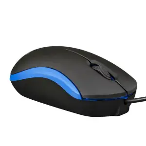 Мышь Frime FM-010 Black/Blue USB, FM-010BB UA
