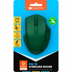 Мышь беспроводная Canyon MW-15 Special Military (CNE-CMSW15SM) USB UA