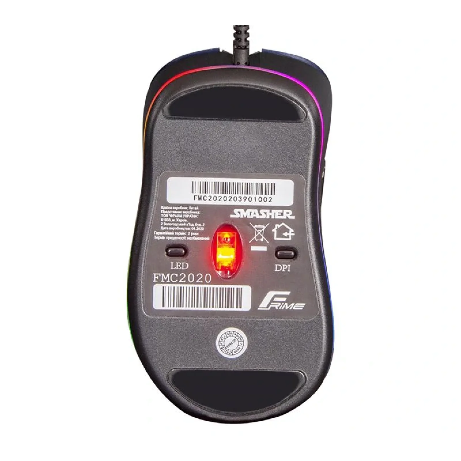 Миша Frime Smasher Black USB (FMC2020) UA