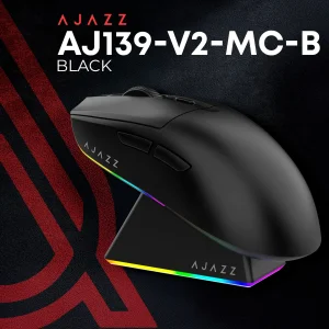 Миша бездротова Ajazz AJ139 V2 Black (AJ139-V2-MC-B) UA