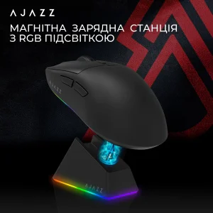 Миша бездротова Ajazz AJ139 V2 Black (AJ139-V2-MC-B) UA