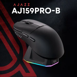 Мышь беспроводная Ajazz AJ159Pro Black (AJ159-PRO-B) UA
