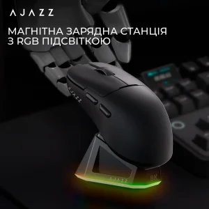 Мышь беспроводная Ajazz AJ159Pro Black (AJ159-PRO-B) UA