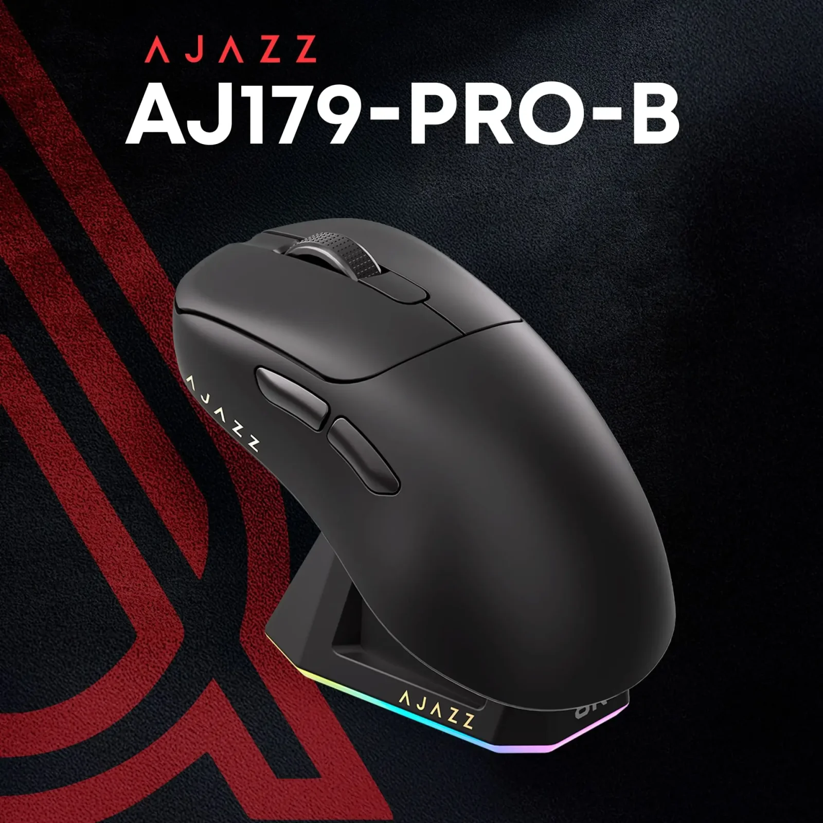 Мышь беспроводная Ajazz AJ179Pro Black (AJ179-PRO-B) UA