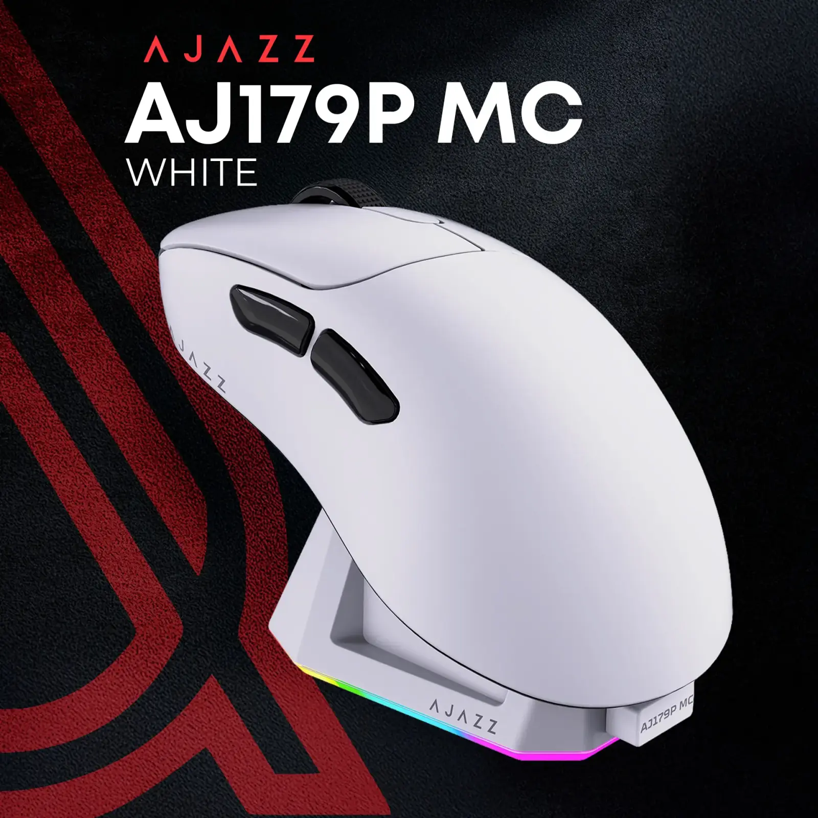 Миша бездротова Ajazz AJ179P MC White (AJ179P-MC-W) UA