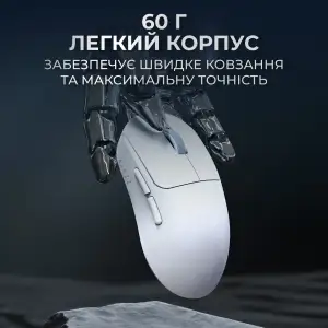 Миша бездротова Ajazz AJ199 White (AJ199-W) UA