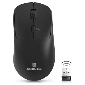 Мышь беспроводная REAL-EL RM-317W Black UA