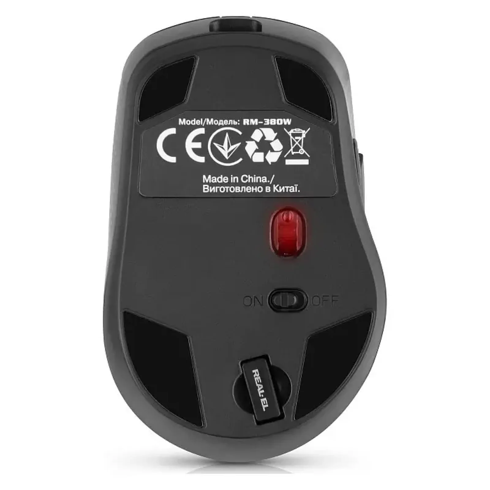 Миша бездротова REAL-EL RM-380W UA