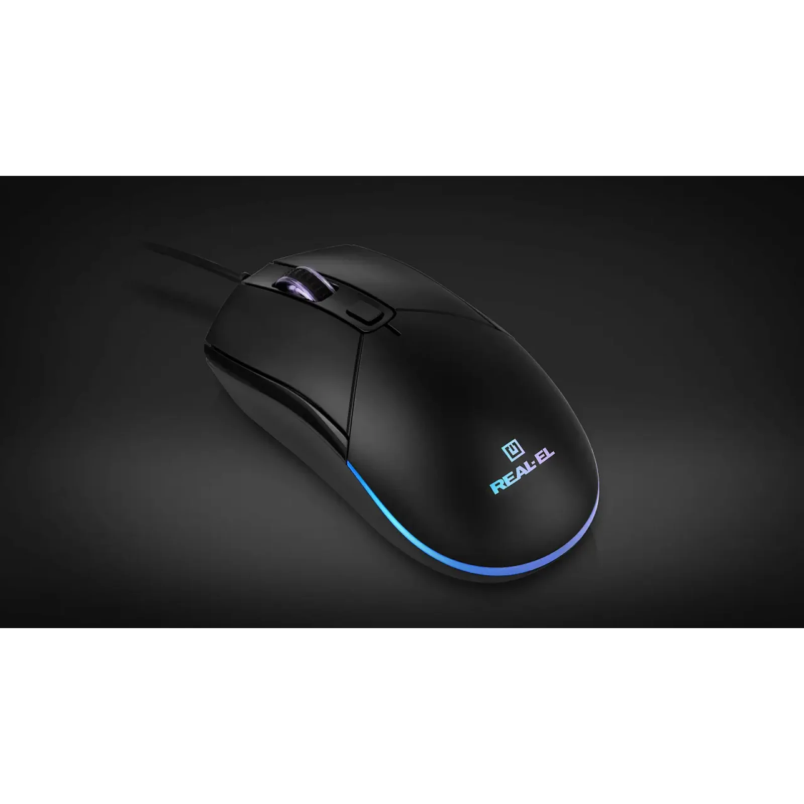 Миша REAL-EL RM-515 Black UA