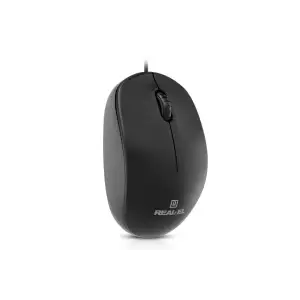 Мышь REAL-EL RM-206 Black UA