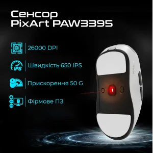 Миша бездротова RAWM ES21 Black UA