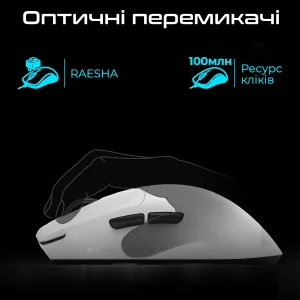 Миша бездротова RAWM ES21Pro Black UA