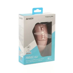 Миша бездротова A4Tech Fstyler FB50C Plus Pink UA