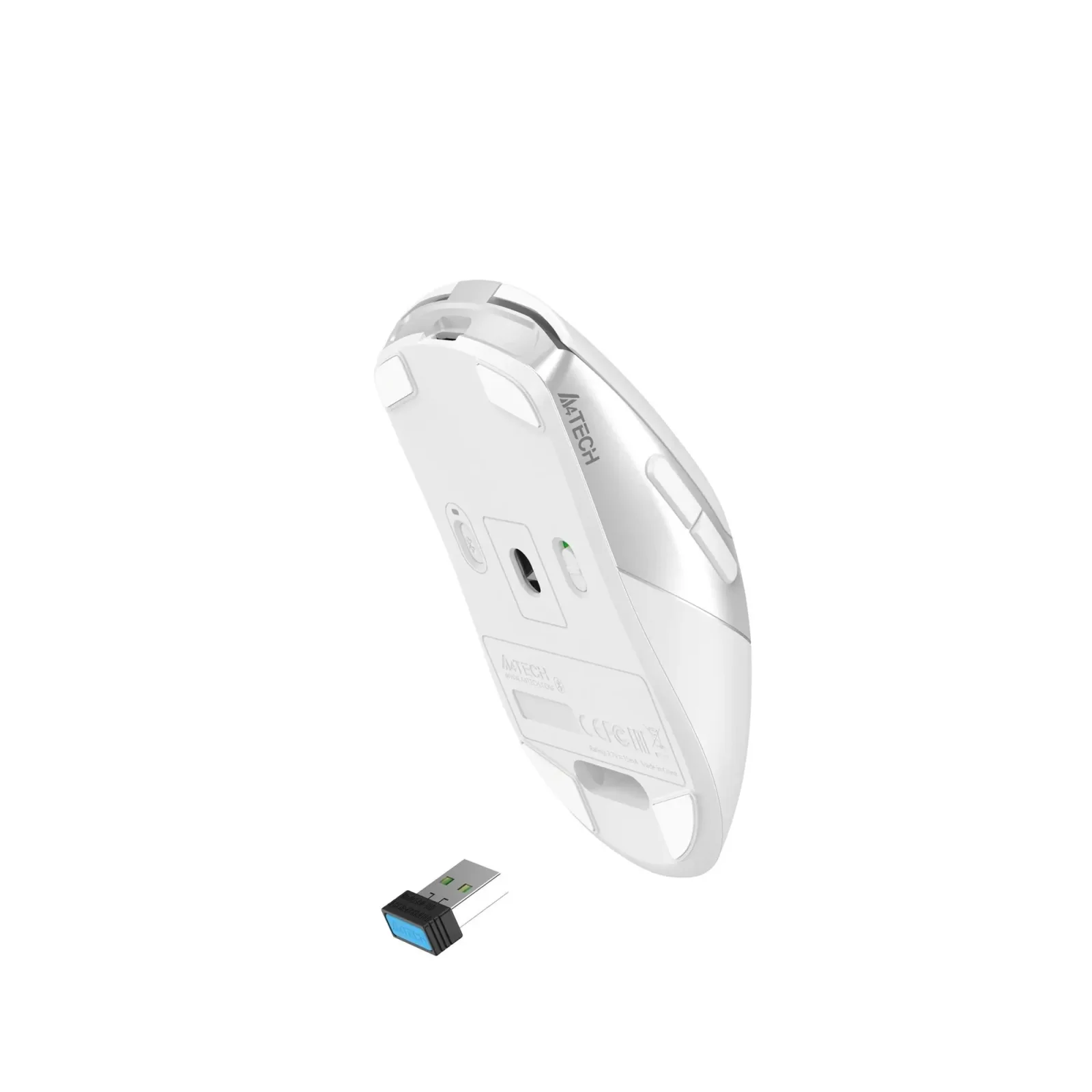 Миша бездротова A4Tech Fstyler FB50C Plus White UA