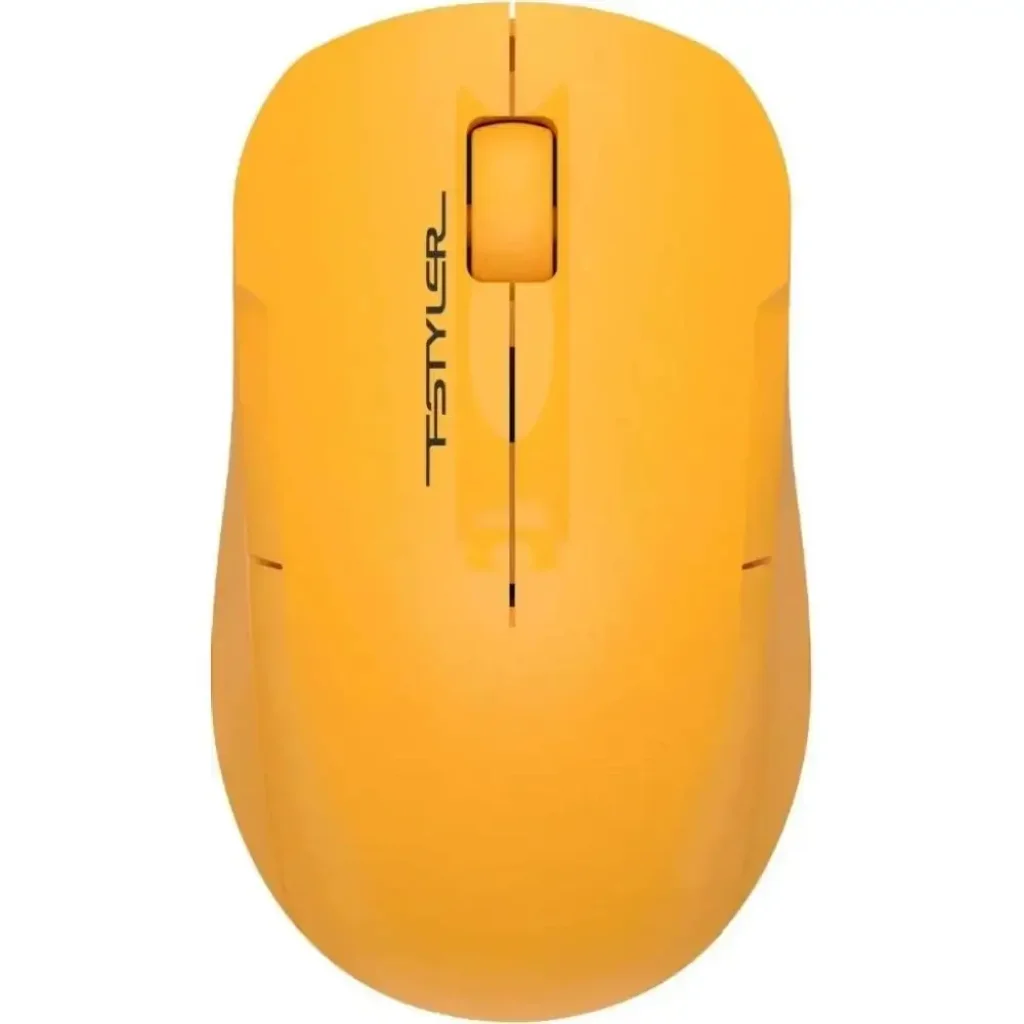 Мышь беспроводная A4Tech FG15CS Air2 Yellow UA