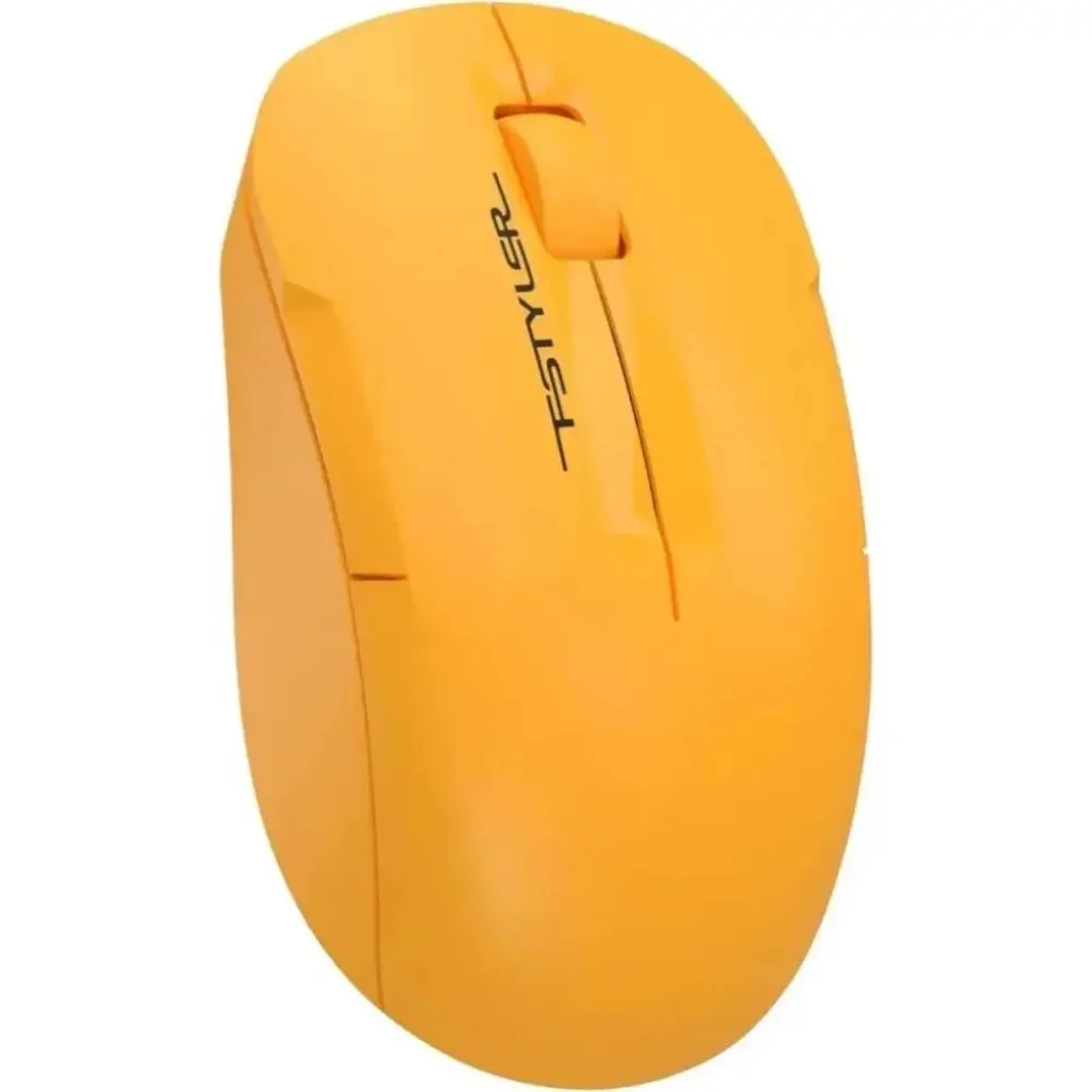 Мышь беспроводная A4Tech FG15CS Air2 Yellow UA