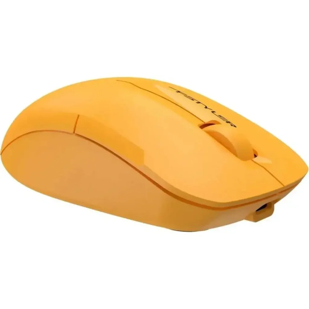 Мышь беспроводная A4Tech FG15CS Air2 Yellow UA
