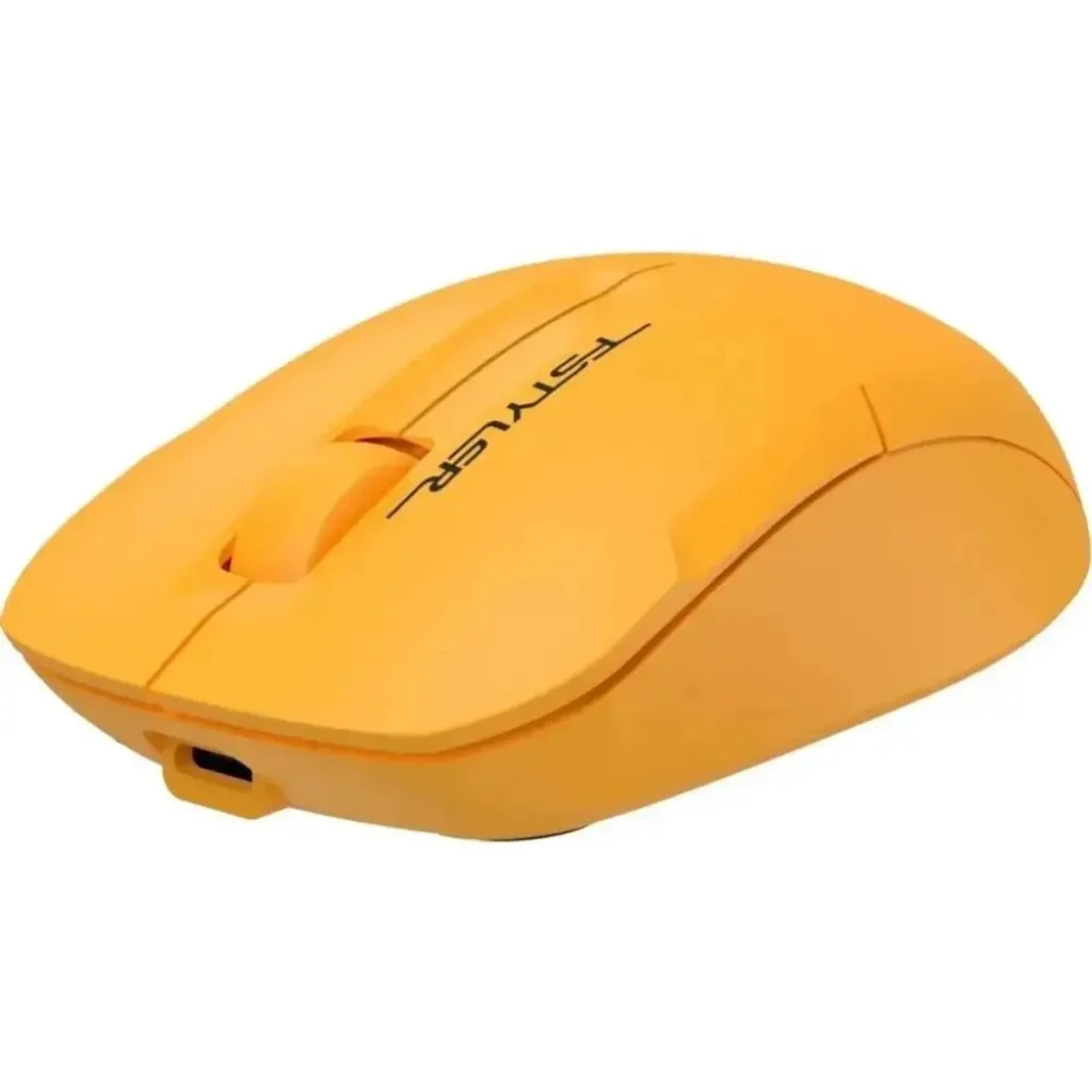 Мышь беспроводная A4Tech FG15CS Air2 Yellow UA