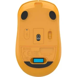 Мышь беспроводная A4Tech FG15CS Air2 Yellow UA
