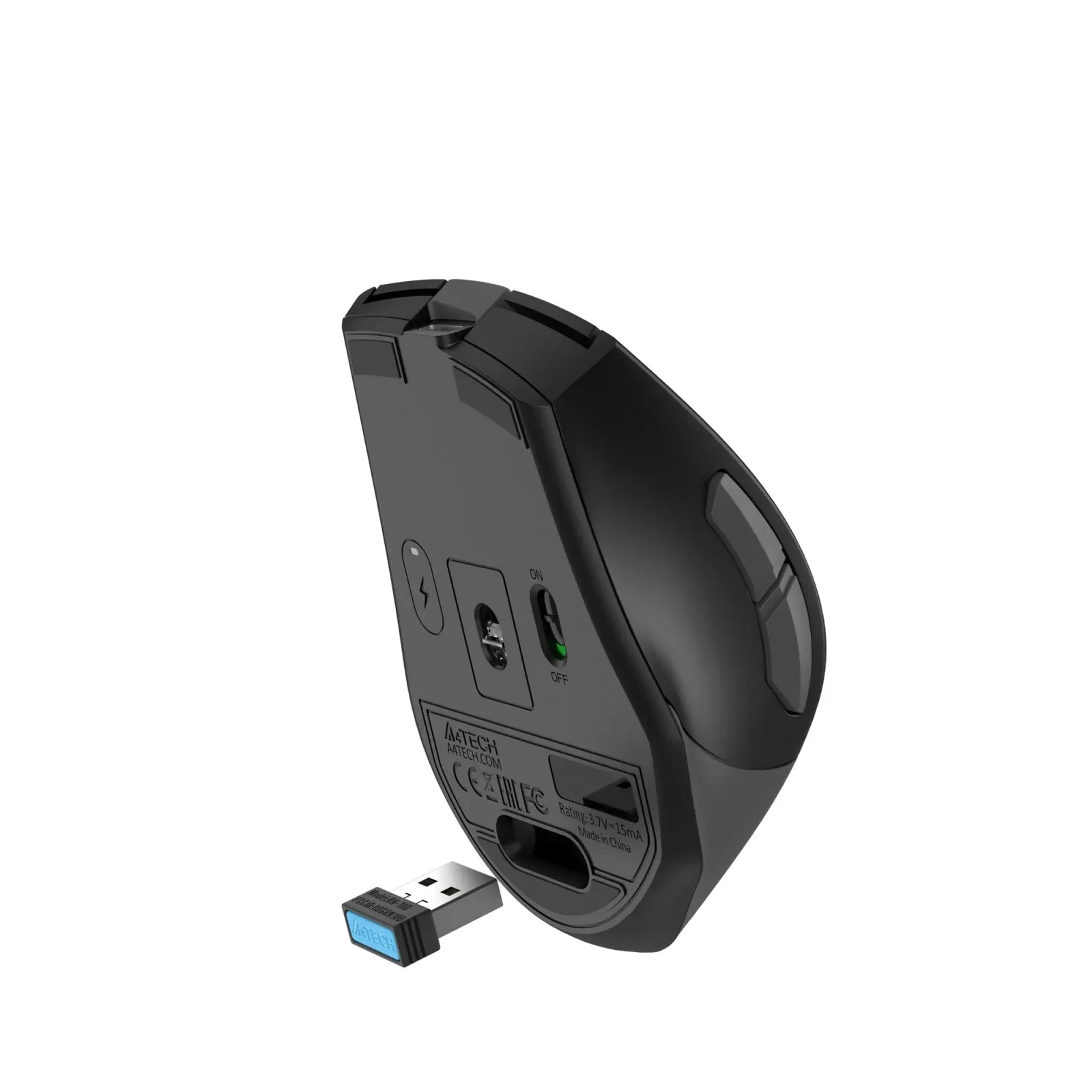 Миша бездротова A4Tech Fstyler FG35C Plus Grey UA