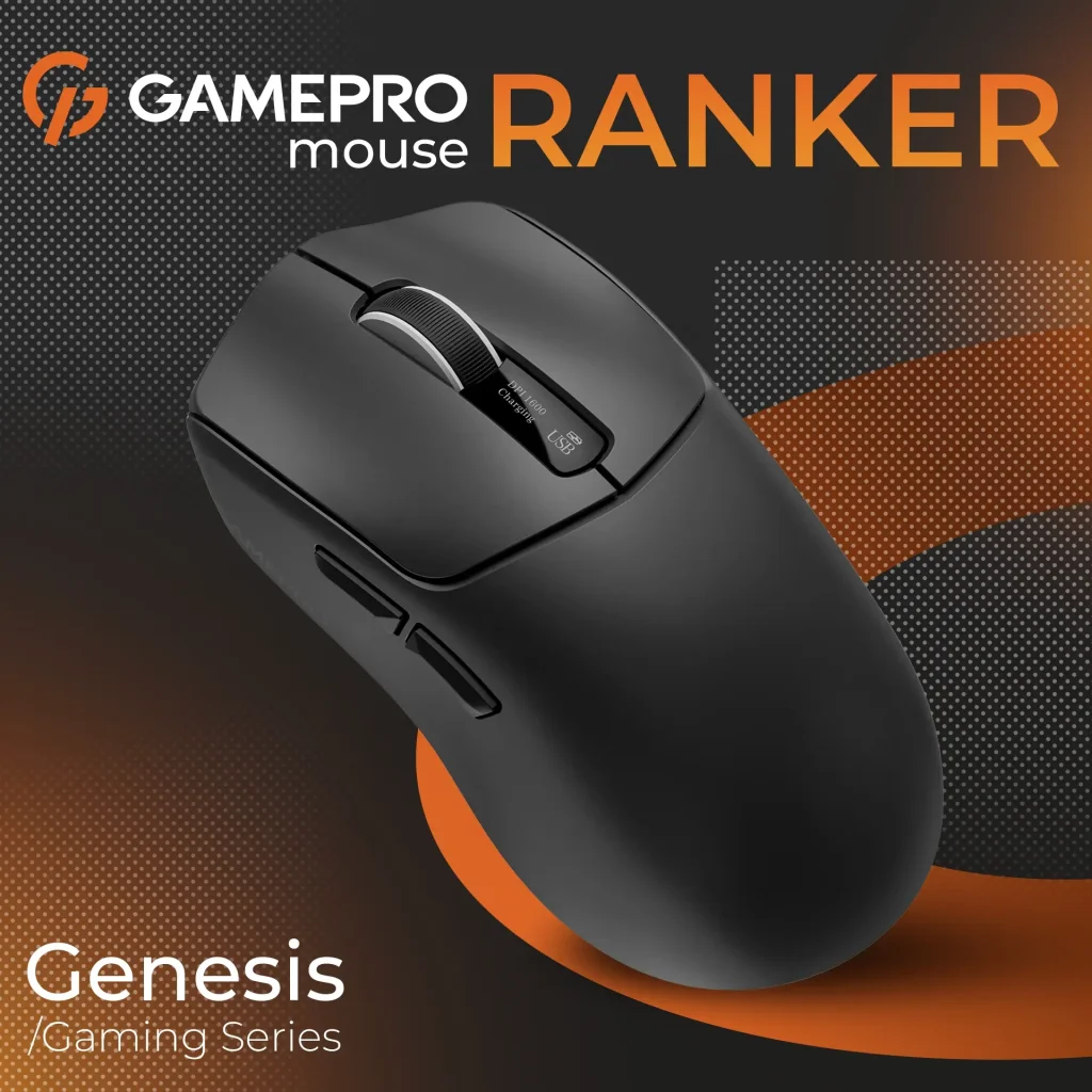 Миша бездротова GamePro Genesis Ranker Black (GM012B) UA