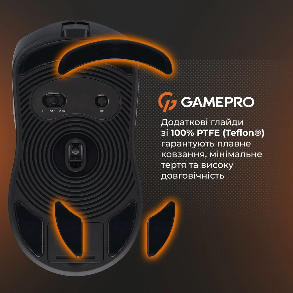 Миша бездротова GamePro Genesis Ranker Black (GM012B) UA
