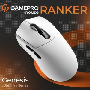 Миша бездротова GamePro Genesis Ranker White (GM012W) UA