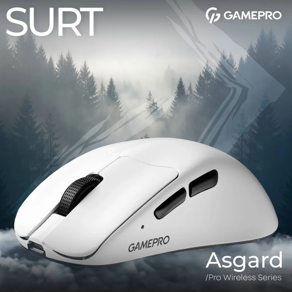Миша бездротова GamePro Asgard Surt White (GM017W) UA