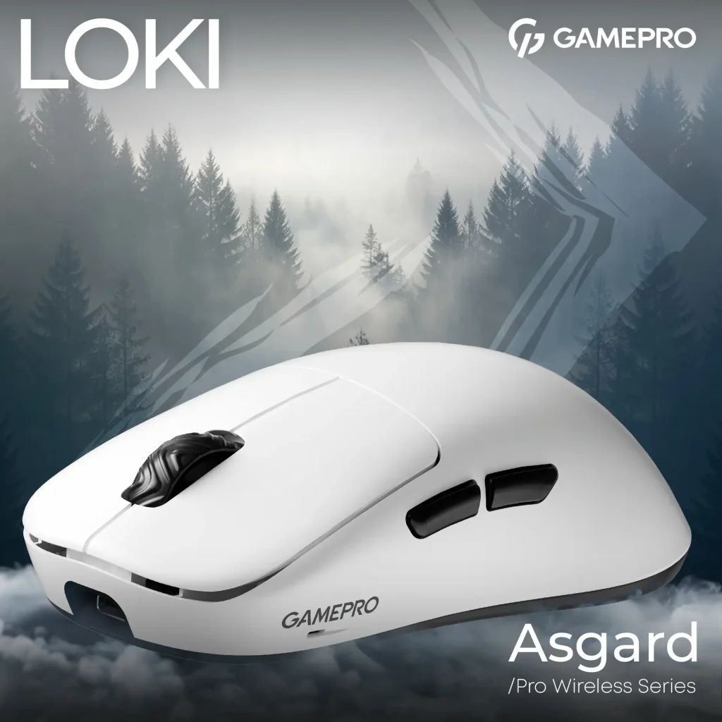 Миша бездротова GamePro Asgard Loki White (GM022W) UA