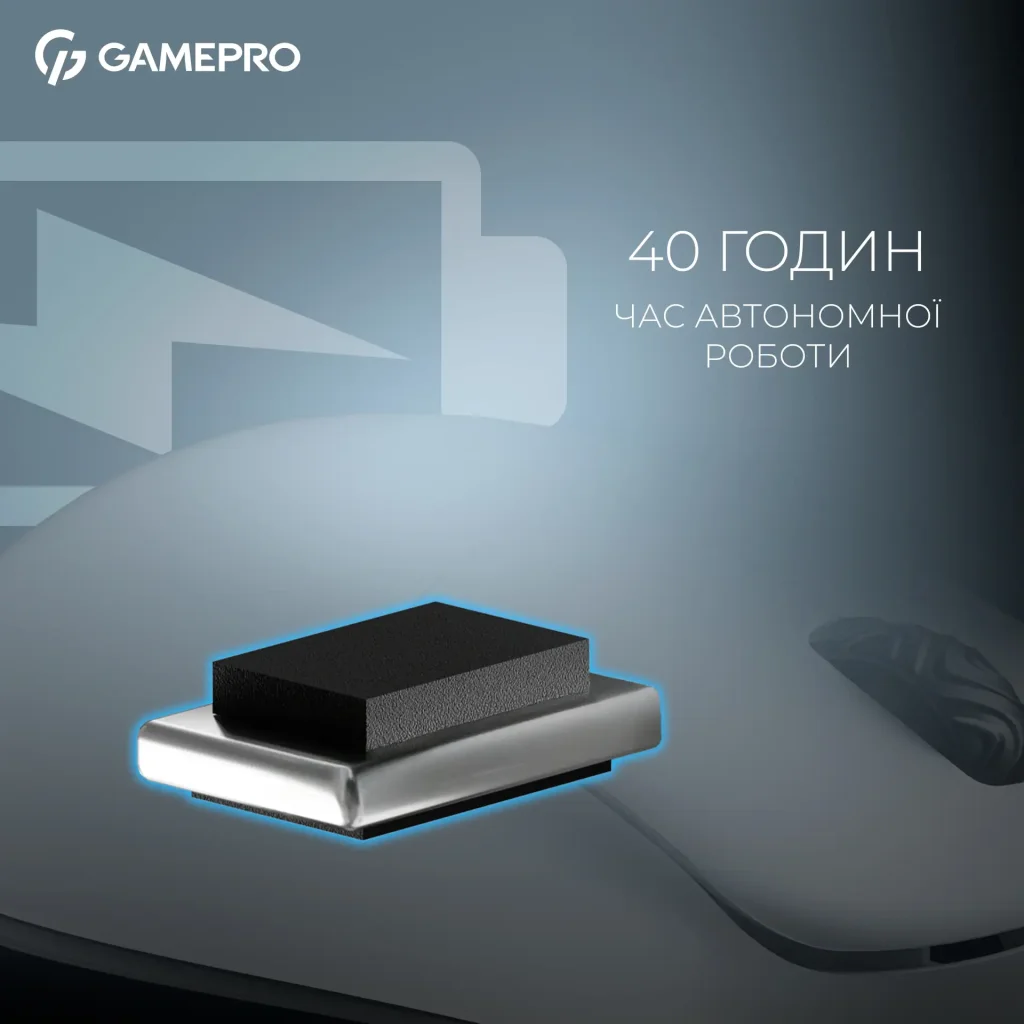 Миша бездротова GamePro Asgard Loki White (GM022W) UA