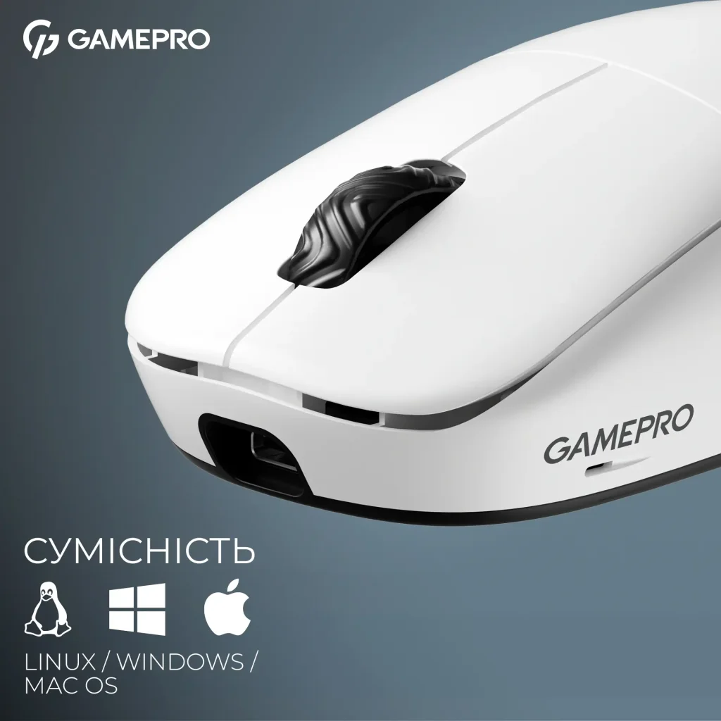 Миша бездротова GamePro Asgard Loki White (GM022W) UA
