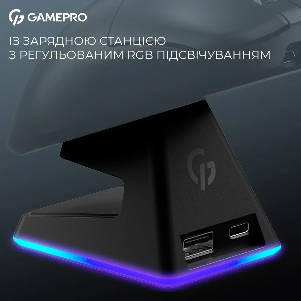 Миша бездротова GamePro Asgard Thor Black (GM023B) UA