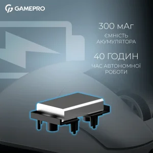 Миша бездротова GamePro Asgard Thor White (GM023W) UA