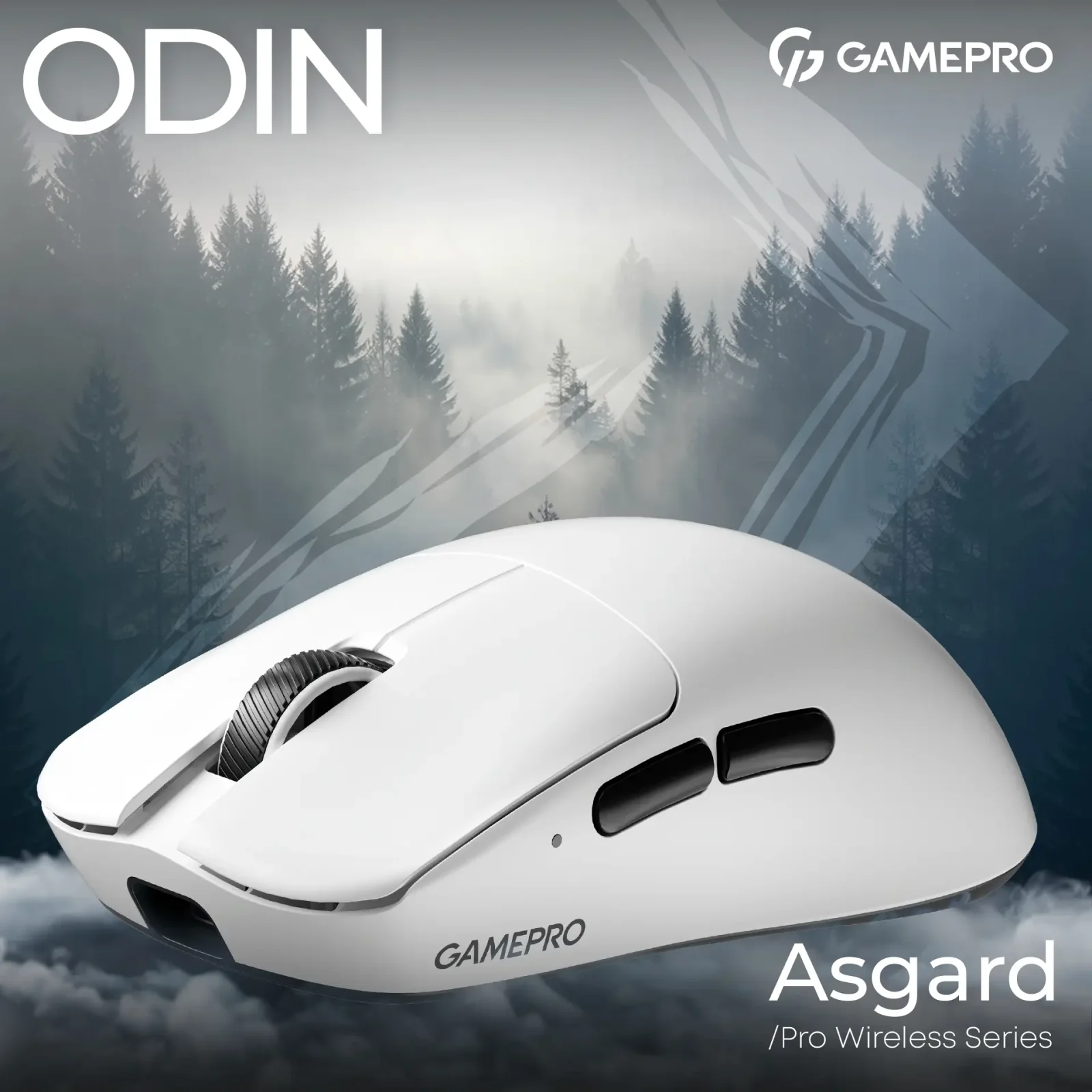 Миша бездротова GamePro Asgard Odin White (GM035W) UA
