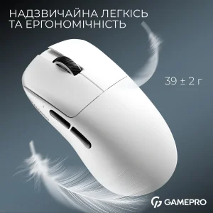 Миша бездротова GamePro Asgard Odin White (GM035W) UA