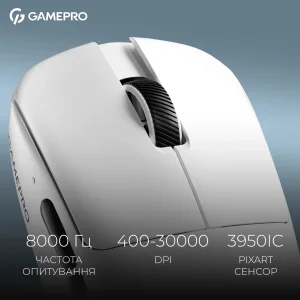 Миша бездротова GamePro Asgard Odin White (GM035W) UA