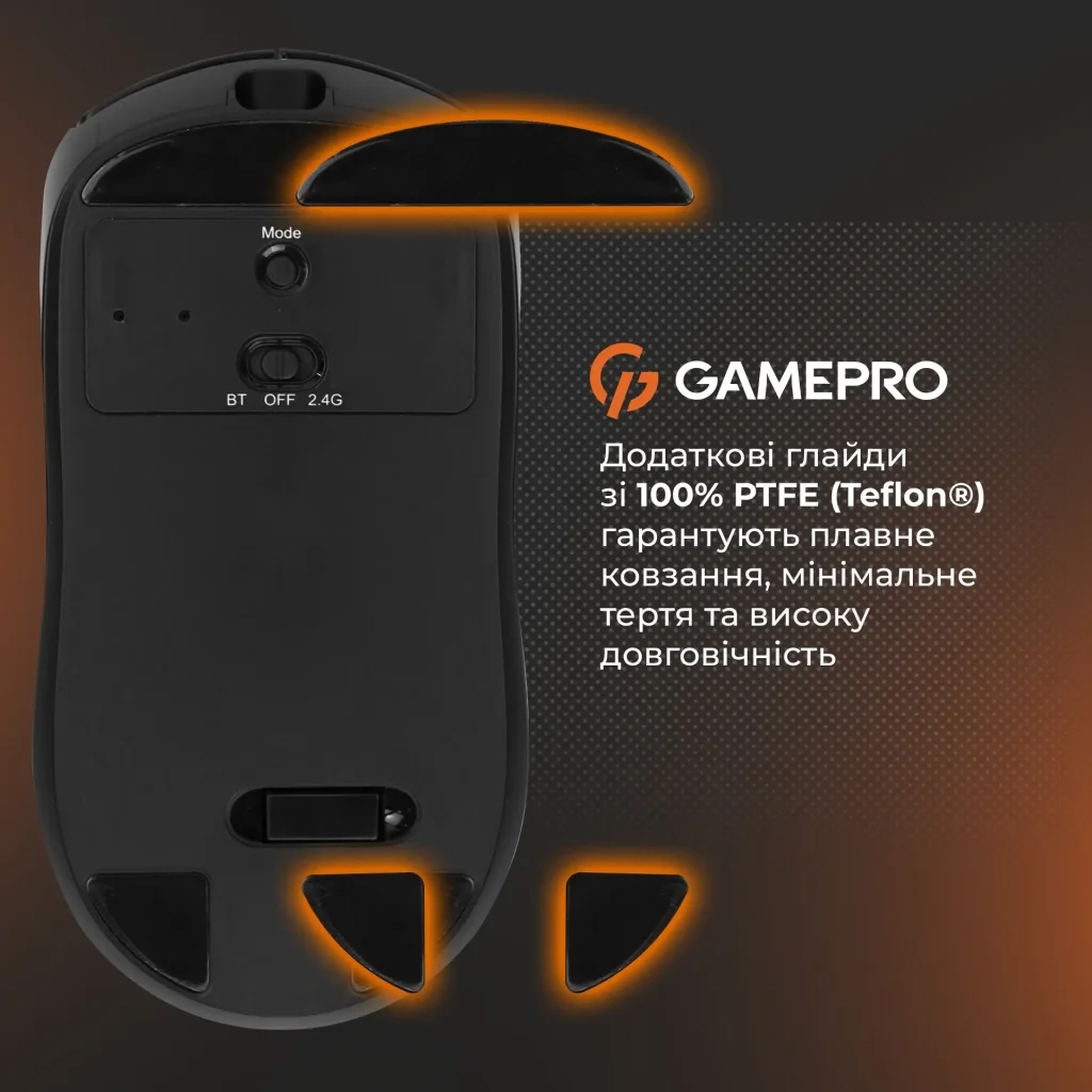 Миша бездротова GamePro Genesis Winner Black (GM079B) UA