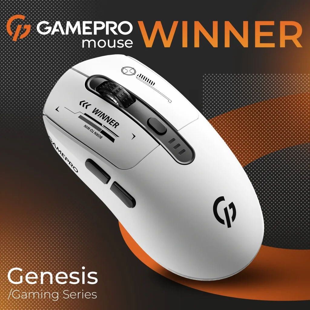 Миша бездротова GamePro Genesis Winner White (GM079W) UA