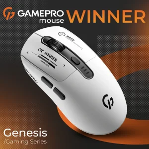 Миша бездротова GamePro Genesis Winner White (GM079W) UA