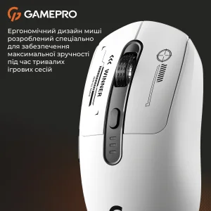 Миша бездротова GamePro Genesis Winner White (GM079W) UA