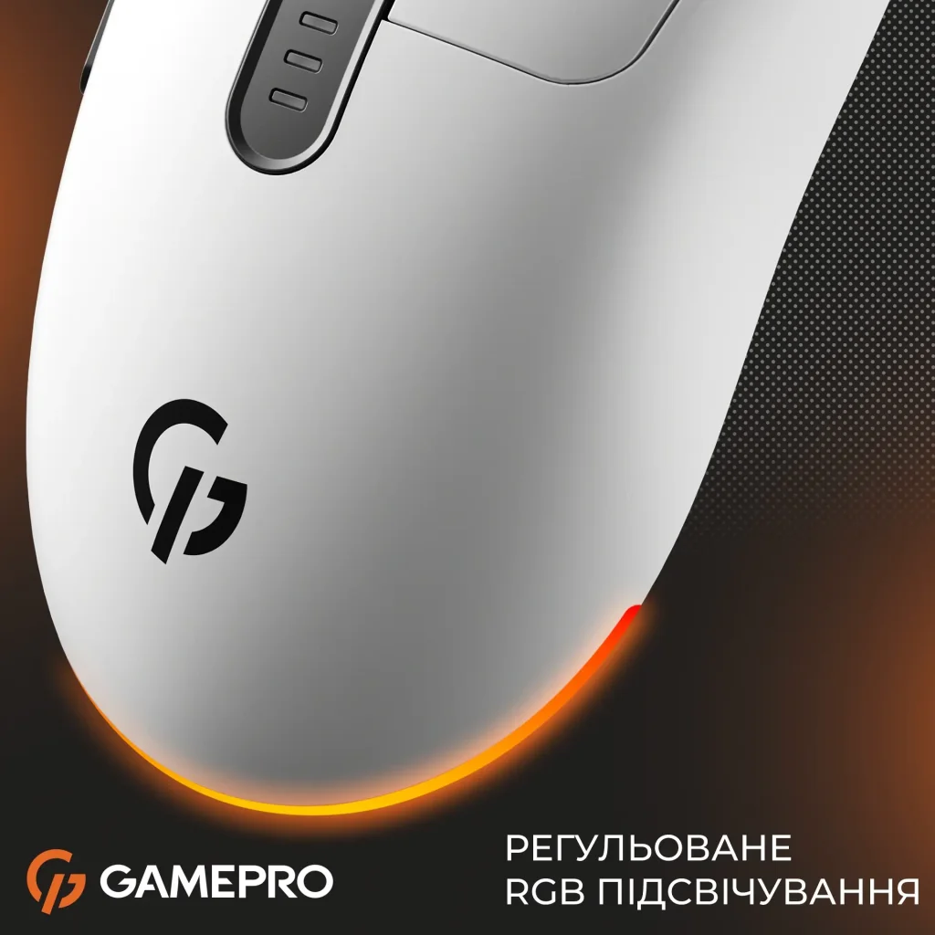 Миша бездротова GamePro Genesis Winner White (GM079W) UA
