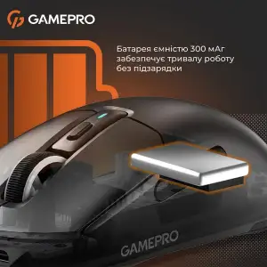 Мышь беспроводная GamePro Genesis Airmaster Black (GM167B) UA