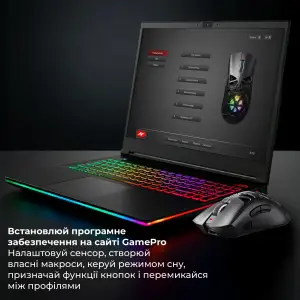 Миша бездротова GamePro Genesis Spider (GM870B) UA