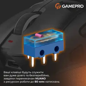 Миша бездротова GamePro Genesis Spider (GM870B) UA