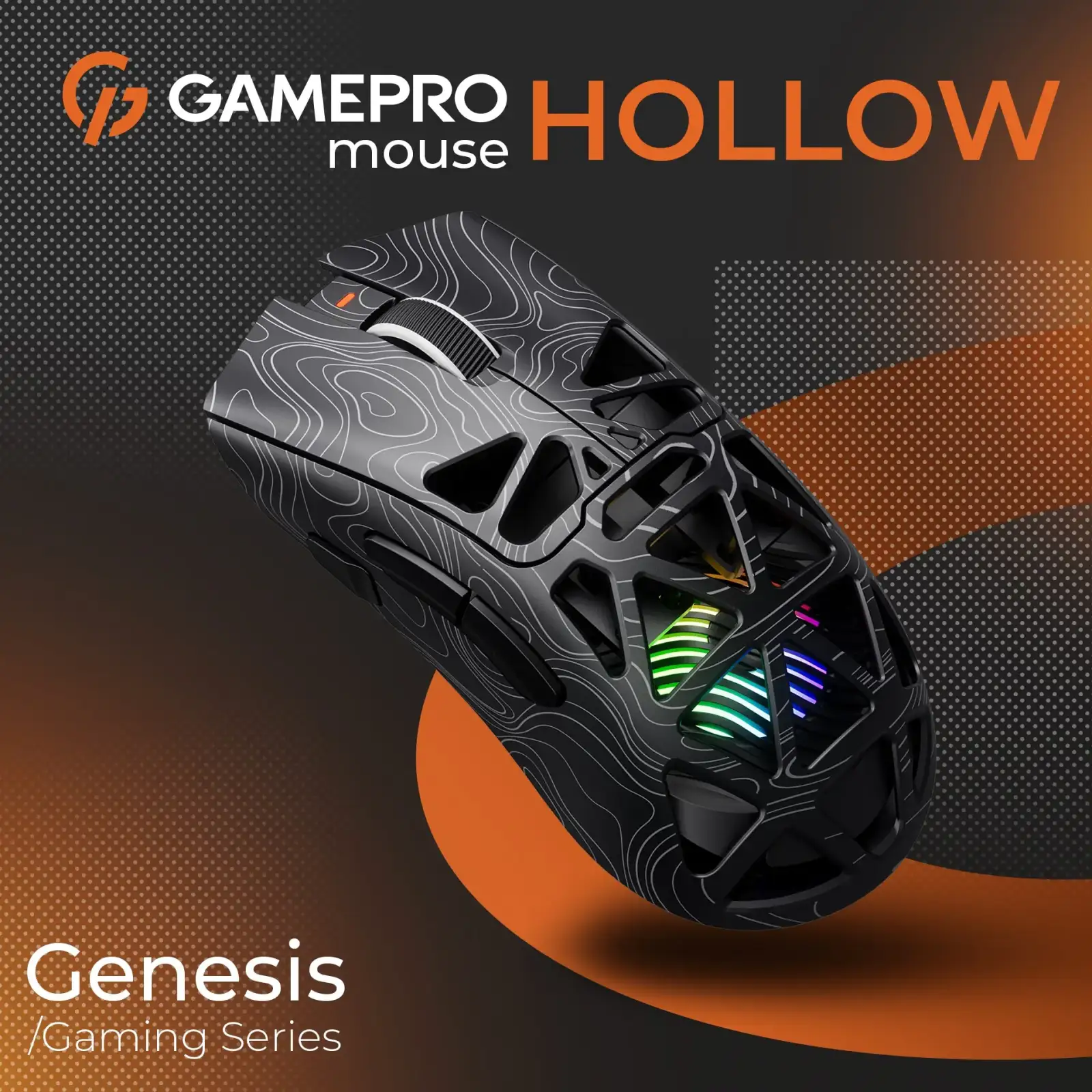 Миша бездротова GamePro Genesis Hollow (GM870HB) UA