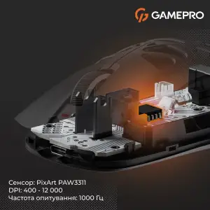 Миша бездротова GamePro Genesis Hollow (GM870HB) UA