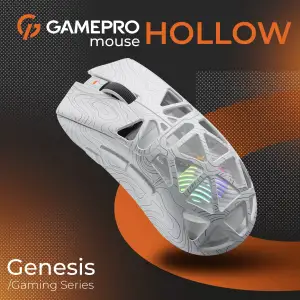Миша бездротова GamePro Genesis Hollow White (GM870HW) UA